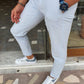 Geneva Blue Slim Fit Pants