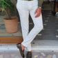 Geneva White Slim Fit Pants