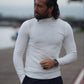 Catania White Patterned Sweater
