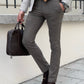 Siena Mink Self-Patterned Pants