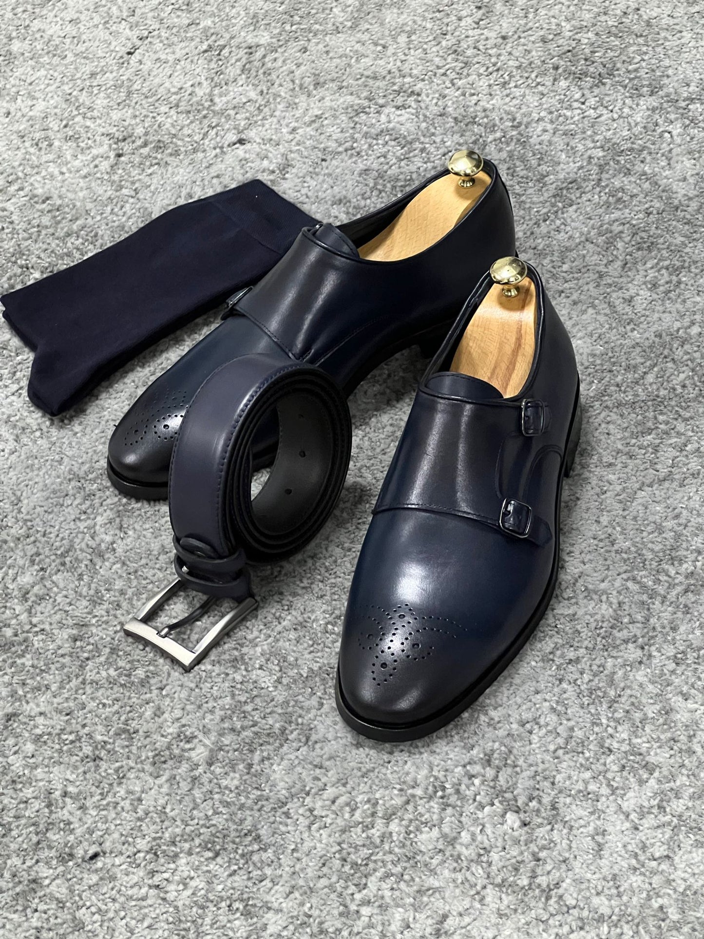 Tucson Dark Blue Classic Shoes