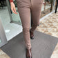 Madison Light Brown Slim Fit Pants