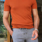 Catania Tile Patterned Slim Fit T-Shirt