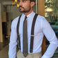 Varese White Chain Collar Shirt