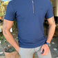 Loris Navy-Blue Polo T-Shirt