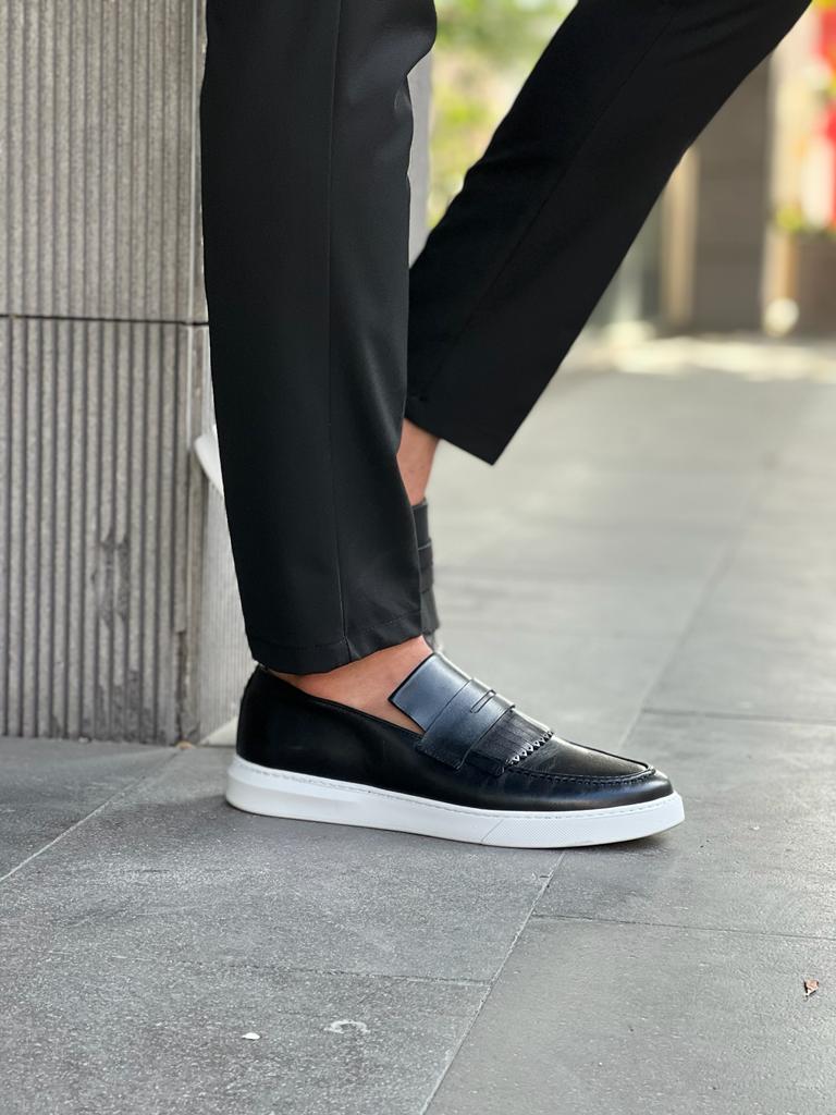 Erik Black Casual Shoes