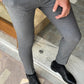 Augusta Gray Slim Fit Trousers