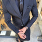 Geneva Black Slim Fit Suit