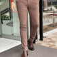 Madison Light Brown Slim Fit Pants