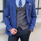 Paolo Sax Slim Fit Blazer