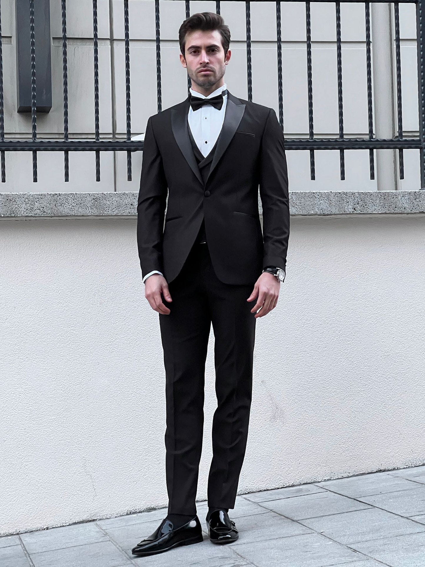 Ethan Black Tuxedo Suit