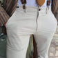 Elmore Beige Slim Fit Pants