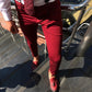 Cambridge Claret Red Pants