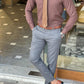 Adam Brown Slim Fit Shirt