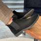 Dallas Suede Black Chelsea Boots