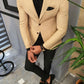 Genoa Beige Slim Fit Blazer
