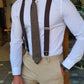 Varese White Chain Collar Shirt