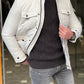 Orlando White Slim Fit Coat