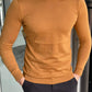 Jake Tobacco Slim Fit Sweater