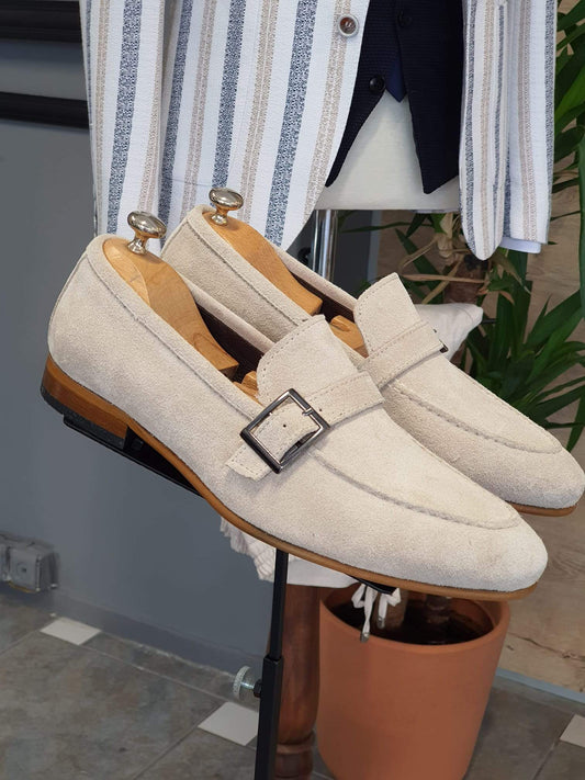 Tunis Suede Beige Sardinelli Shoes