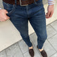Gavin Navy Blue Slim Fit Jeans