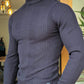 Ascona Navy Blue Turtleneck Knitwear