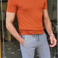Catania Tile Patterned Slim Fit T-Shirt