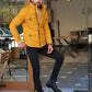 Catania Yellow Slim Fit Coat
