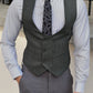 Chester Green Double Breasted Vest