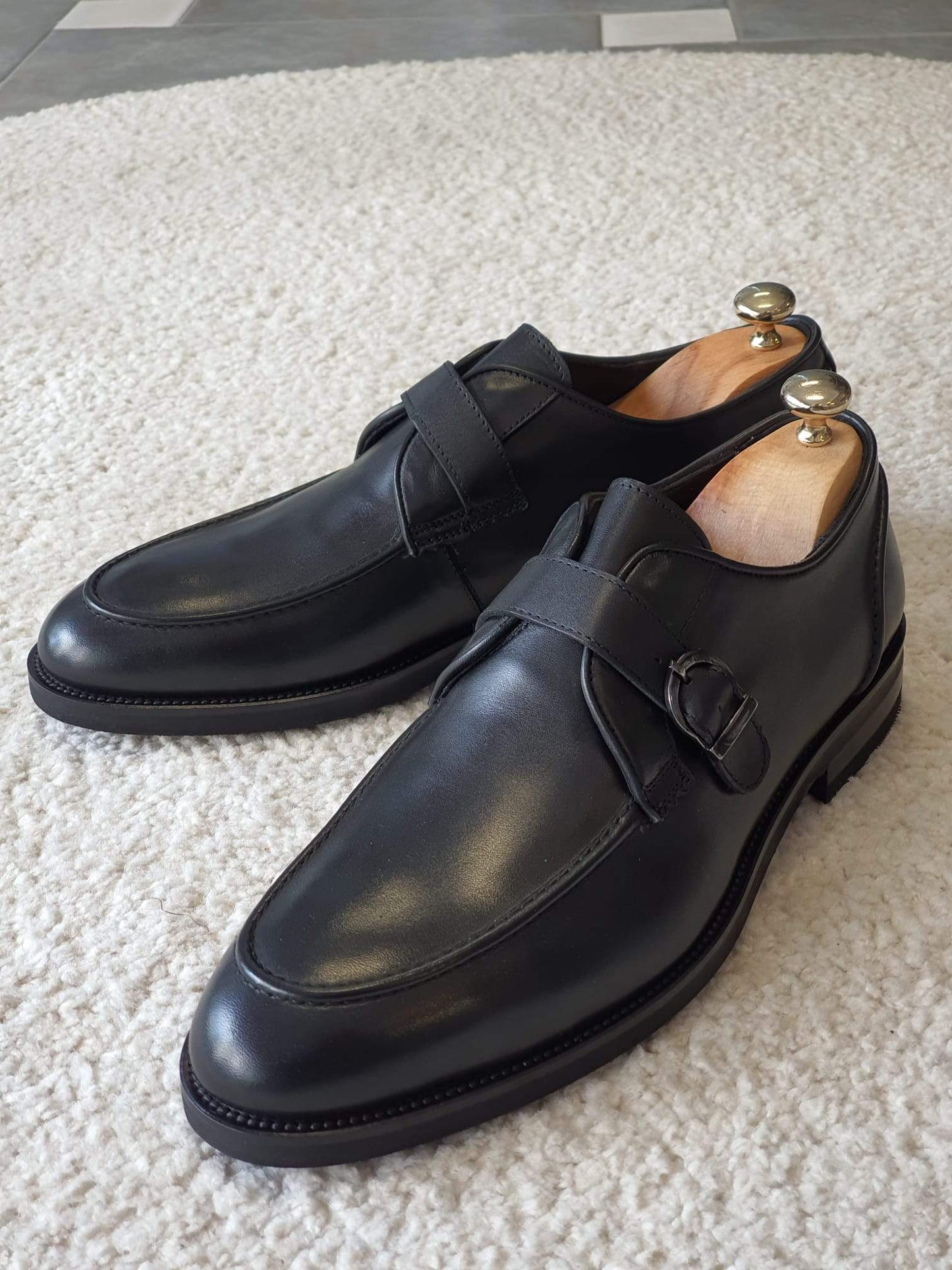 Preston Black Sardinelli Classic Shoes