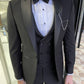 Addison Black Slim Fit Tuxedo Suit