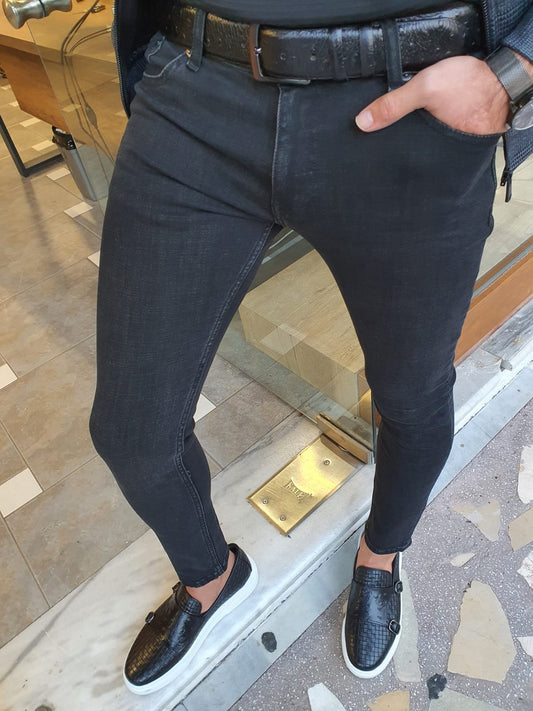 Toluca Black Slim Fit Jeans