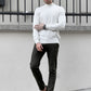 Tivoli White Half Turtleneck Sweater