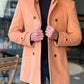 York Camel Double Breasted Coat
