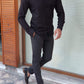 Chester Black Patterned Slim Fit Shirt