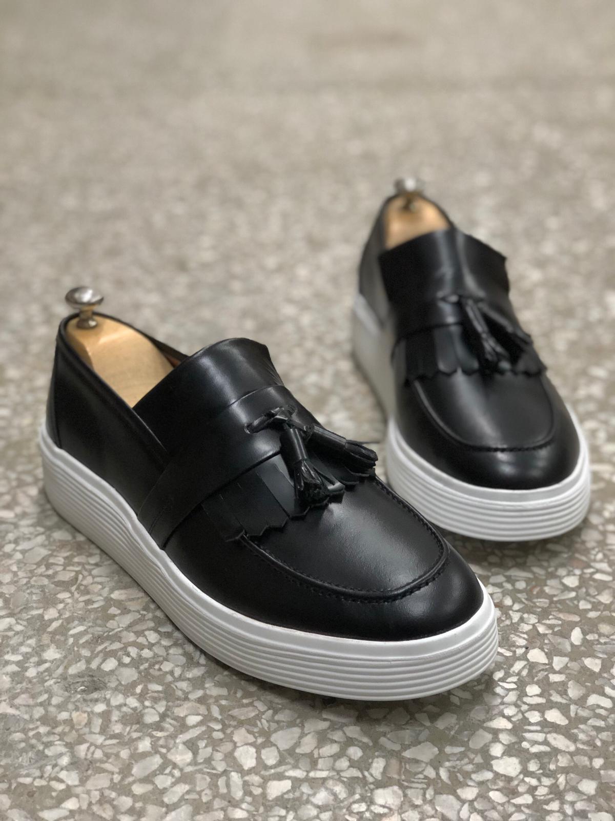 Elmore Black Loafers