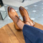 Pinara Camel Leather Shoes