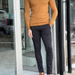 Jake Tobacco Slim Fit Sweater