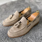 Dawson Suede Beige Loafers