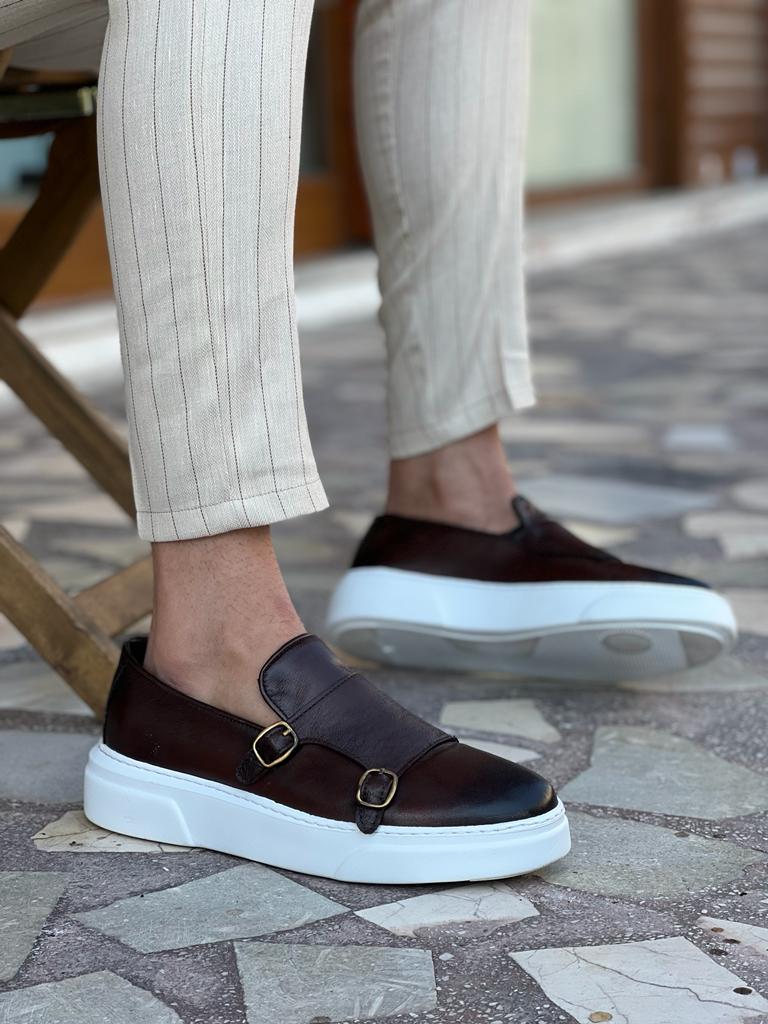 Lyon Brown Casual Shoes