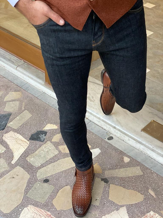 Henderson Dark Blue Slim Fit Jeans