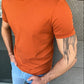 Gareth Camel Slim Fit T-Shirt