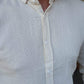 Chester Beige Patterned Slim Fit Shirt
