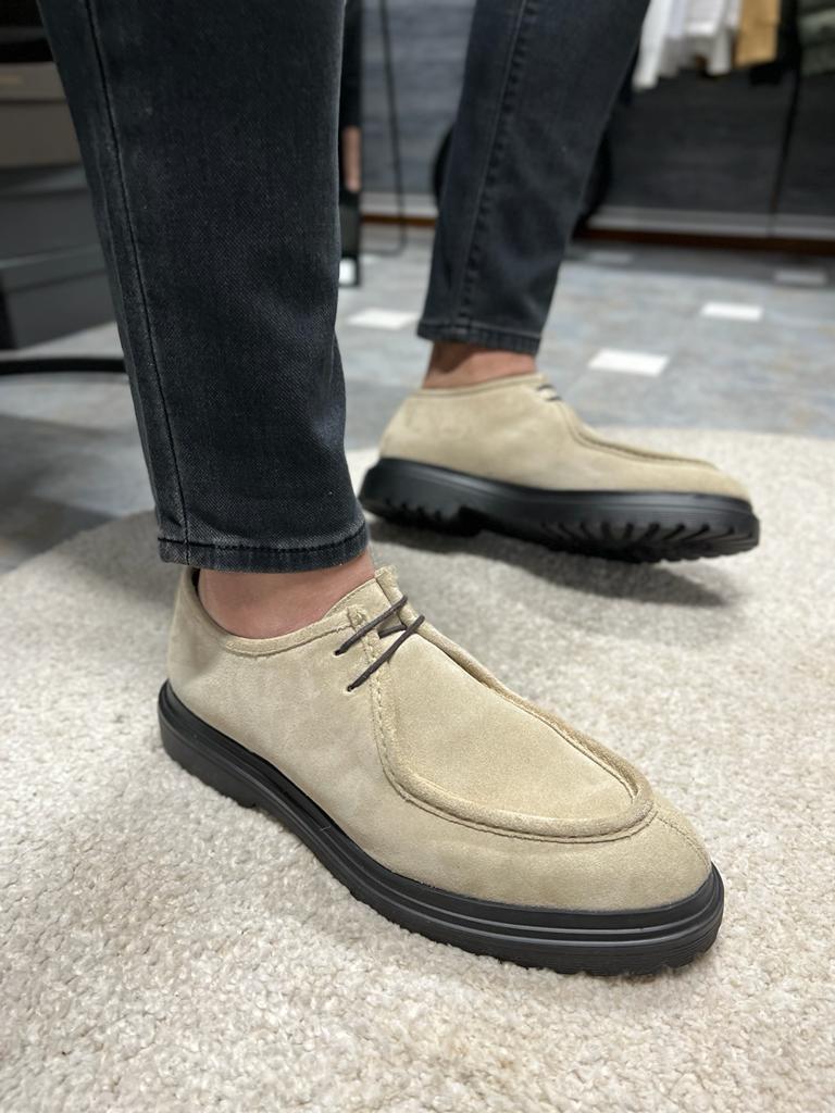 Nyon Suede Beige Shoes