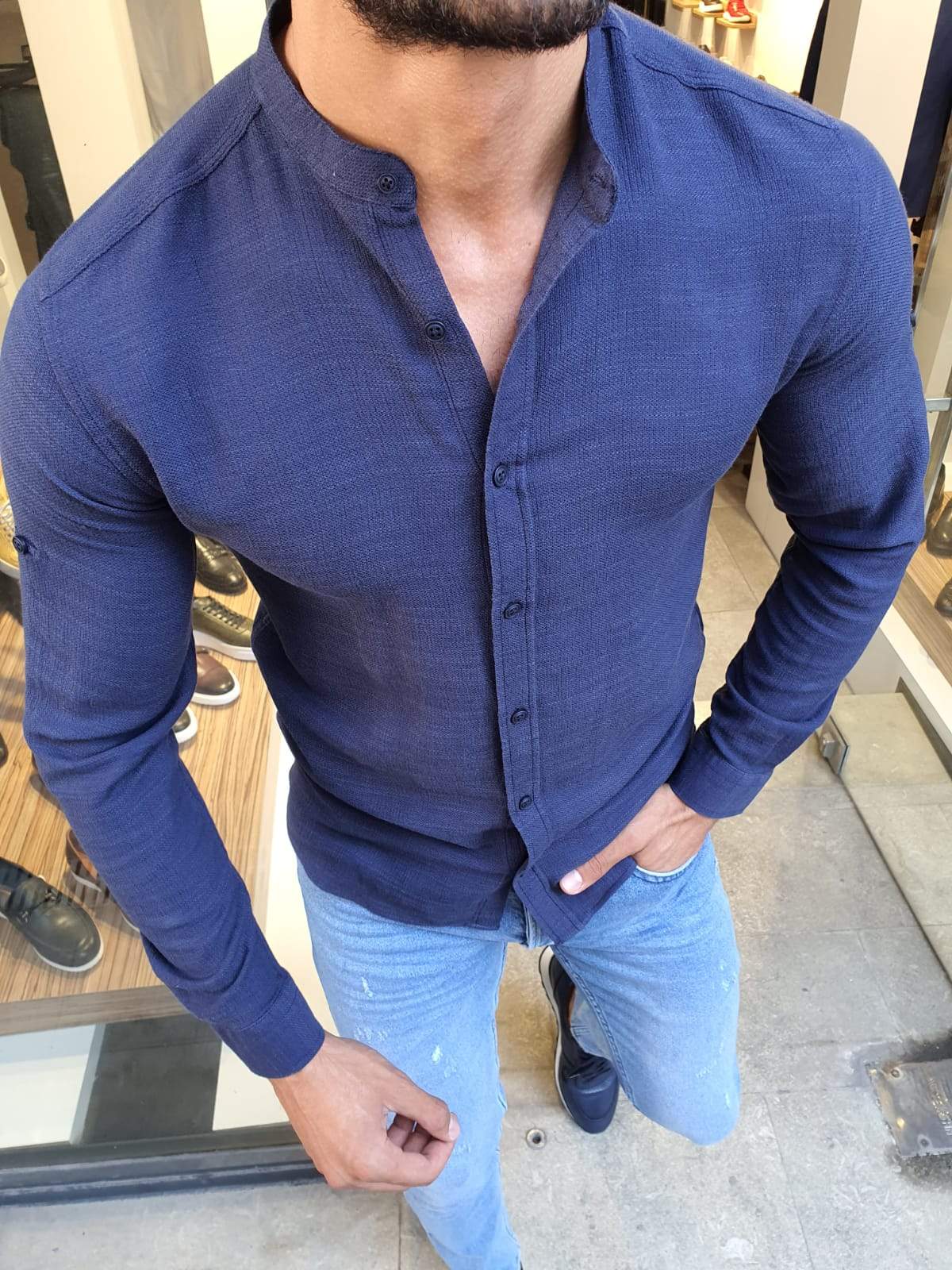 Varese Indigo Shirt