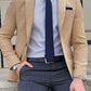 Thomas Yellow Slim Fit Blazer