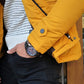 Catania Yellow Slim Fit Coat