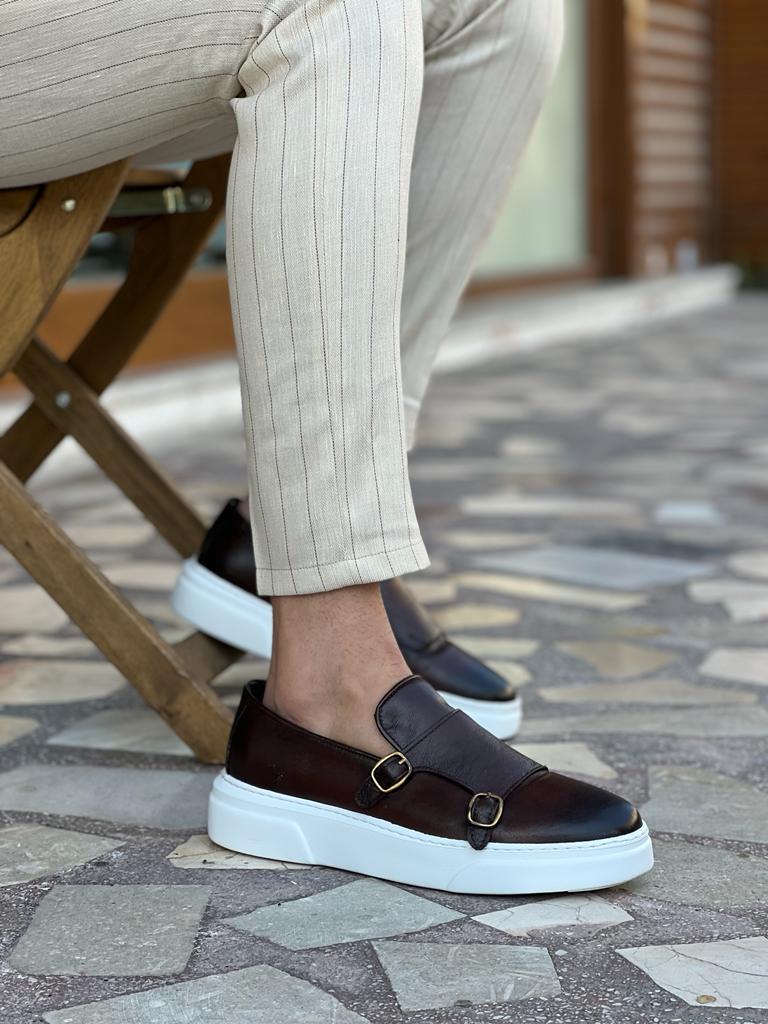 Lyon Brown Casual Shoes