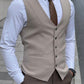 Roger Beige Vest