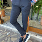 Bern Dark Blue Slim Fit Pants